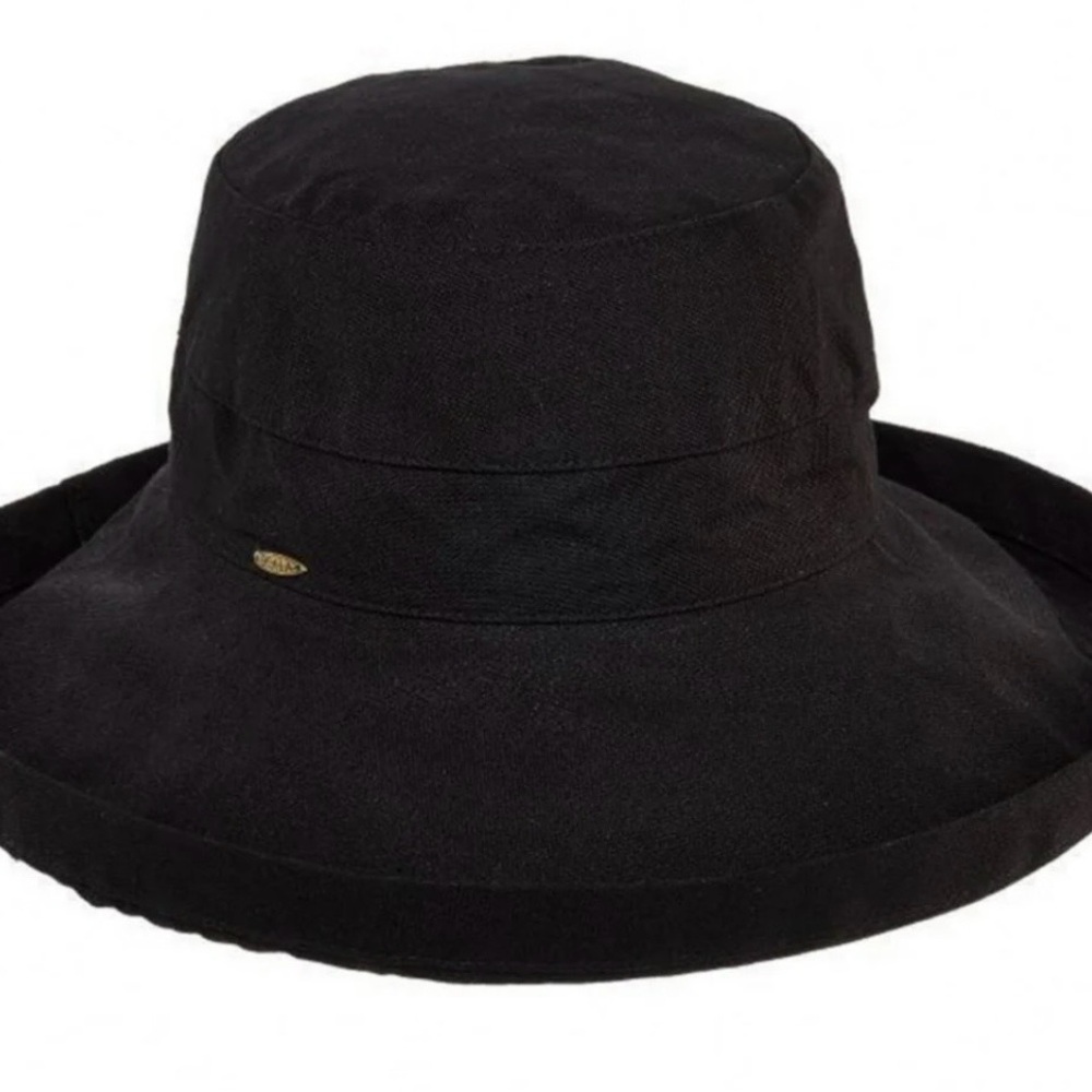 Scala NWOT Lanikai Sun Hat 100% Cotton Canvas UPF 50+ Sun Protection - Picture 4 of 7